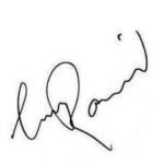 Suresh Raina signature