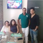 Vikram Chatterjee with his family