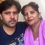 singer Javed Ali with his mother