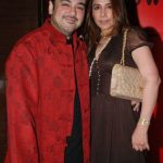 Adnan Sami with his ex-wife Sabah Galadari