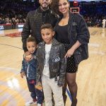 Alicia Keys with her husband & sons