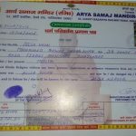 Alisha KAlisha Khan Caste Coversion Certificate