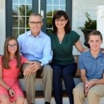 Andrew G. McCabe with his Wife and Children