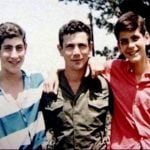 Benjamin Netanyahu with his Brothers