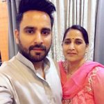 DJ Kawaljeet Singh with his mother