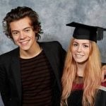 Harry Styles with his sister Gemma