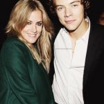 Harry with Caroline Flack