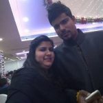 Karn Sharma with his sister