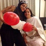 Neha Bagga with her mother