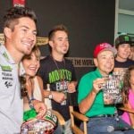 Nicky Hayden with his family