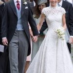 Pippa Middleton with James Matthews wedding photo