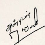 Rajinikanth signature