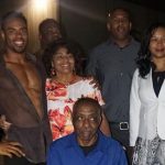 Rashad Jennings with his family