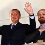 Recep Tayyip Erdoğan with his son