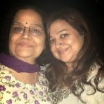 Supriya Shukla with her mother Sunita Raina