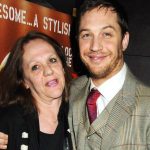 Tom Hardy with his mother Anne Hardy