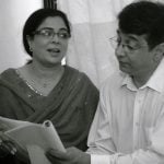 Vivek Lagoo with Reema Lagoo