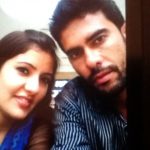 Khalid Jamil with his wife