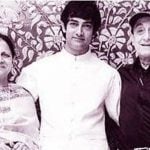 Faisal Khan parents with his brother Aamir Khan