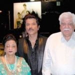 Sanjay Kapoor with his parents