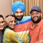 Anmol Sher Singh Bedi with his family