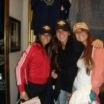 Antonella Roccuzzo with her sisters