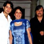 Dhruv Bhandari with his parents