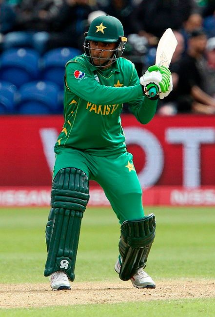 Fakhar Zaman batting