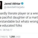 Javed Akhtar controversy