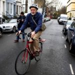 Jeremy Corbyn Riding Bike