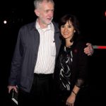 Jeremy Corbyn with his wife Laura Alvarez