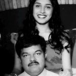 Sanskruti Balgude with her father Sanjay Digambar Balgude
