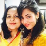 Vidisha Srivastava with her mother