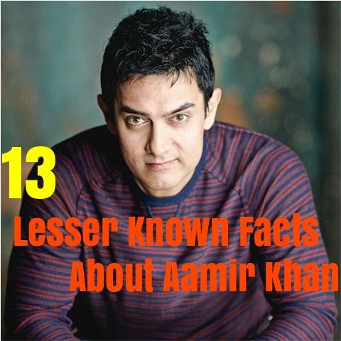 lesser known facts about Aamir Khan