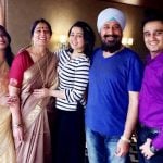 Charmy Kaur with his family
