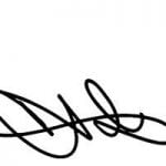 Chester Bennington signature