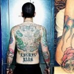 Chester Bennington tattoos