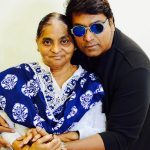 Ganesh Acharya with his mother