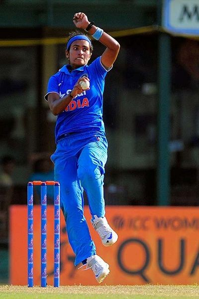 Indian Women Cricketer Shikha Pandey