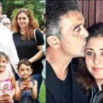 Lucky Ali with his second wife Anahita