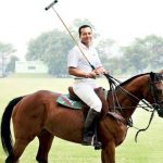 Naveen Jindal Playing Polo