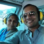 Naveen Jindal with his Mother