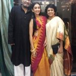 Priyamvada Kant with her parents
