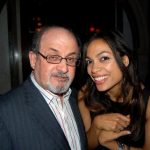 Salman Rushdie reportedly dated Rosario Dawson