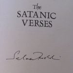Salman Rushdie signature autograph