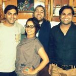 Shweta Mehta with her brothers