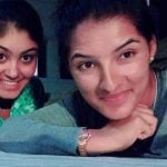 Sushma Verma with her sister