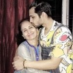 Yuvraj Thakur with his mother