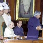 APJ Abdul Kalam Taking Oath As The President of India