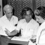 Abdul Kalam With Indira Gandhi